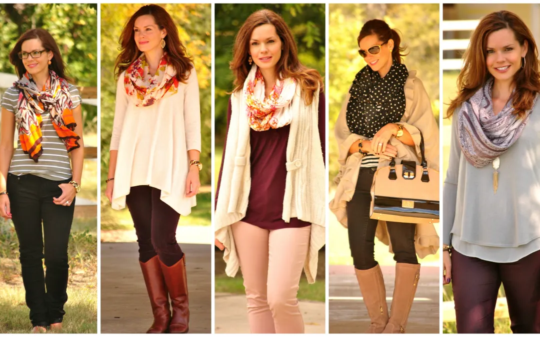 Ce modele de eșarfe sunt ideale pentru a completa o ținută office?